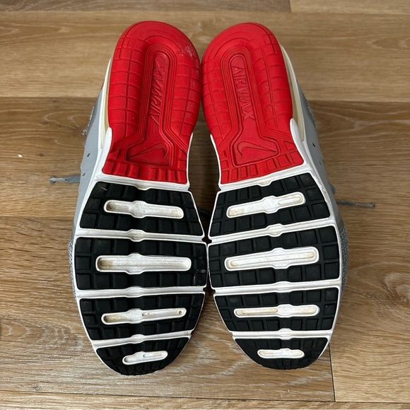 Nike Air Max Sequent 3 Gray Red Men's Running Shoes, Size 8.5 - Picture 8 of 11